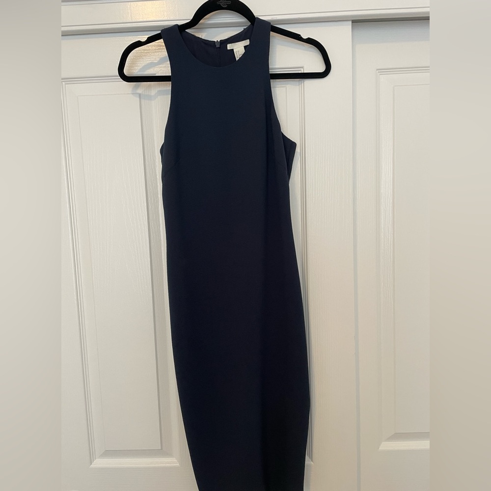 Blue Midi Dress.